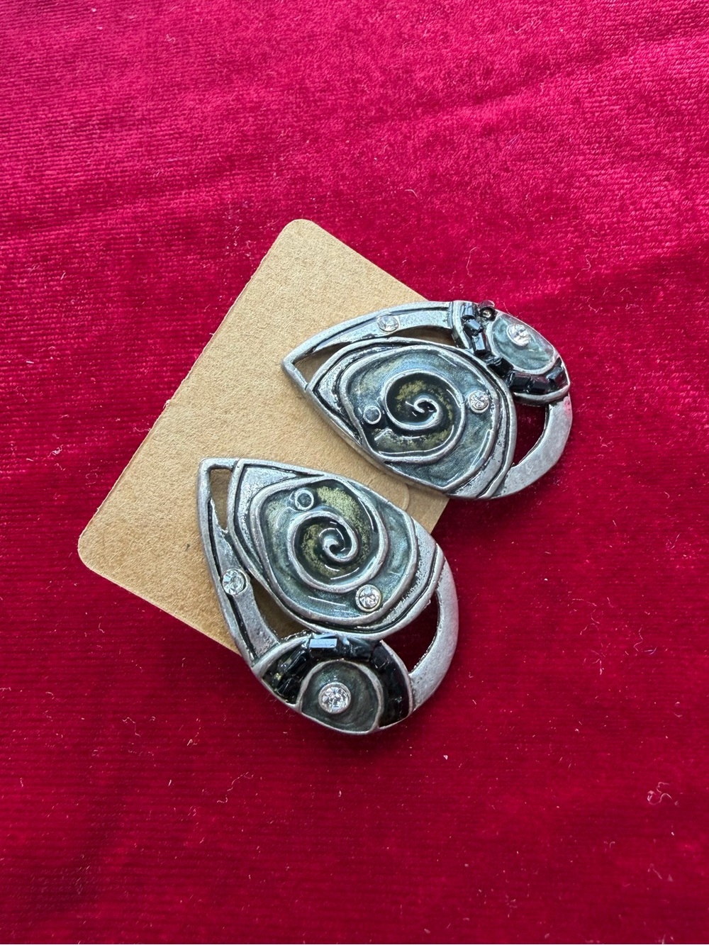 Vintage Tear Drop Earrings